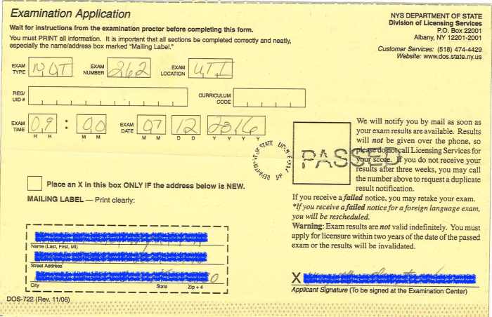 Free nys notary practice exam