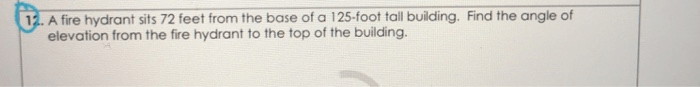 A fire hydrant sits 72 feet